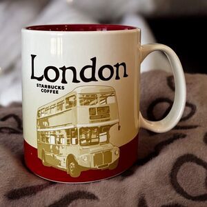 Starbucks London England Global Icon City Mug 14 oz 2016 READ